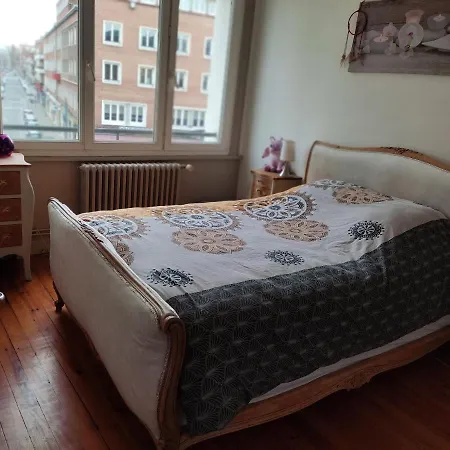 Chambres Privees Appartement Dunkerque Centre Lejlighed
